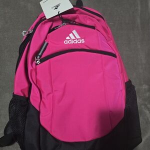 Adidas Fuchsia and Black Backpack